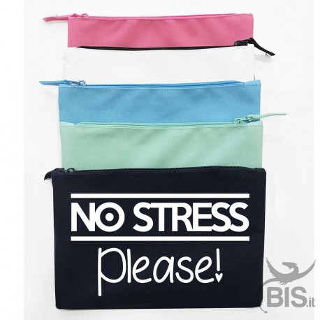 Pochette tela No stress please