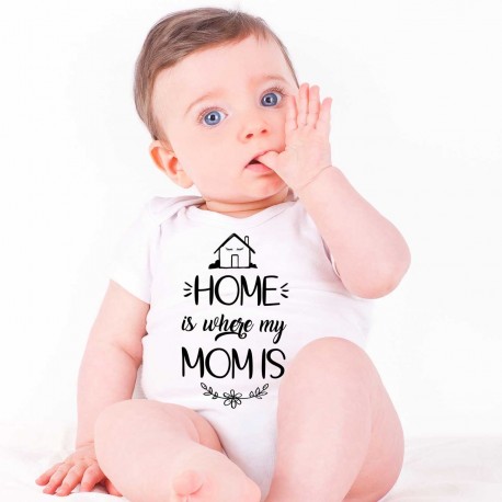 Body  Neonata  "CASA è dove c'è la MAMMA"