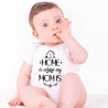 Body  Neonata  "CASA è dove c'è la MAMMA"