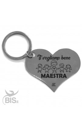 Metal Key Ring "DAD&SON True Best Friends for Life"