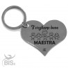 Metal Key Ring "DAD&SON True Best Friends for Life"