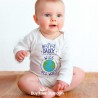 Bodysuit "Il mio papà è il migliore del mondo"
