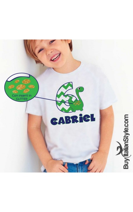 magliette con dinosauri per bambini