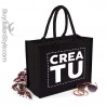 Borsa da Mare in juta colorata personalizzata