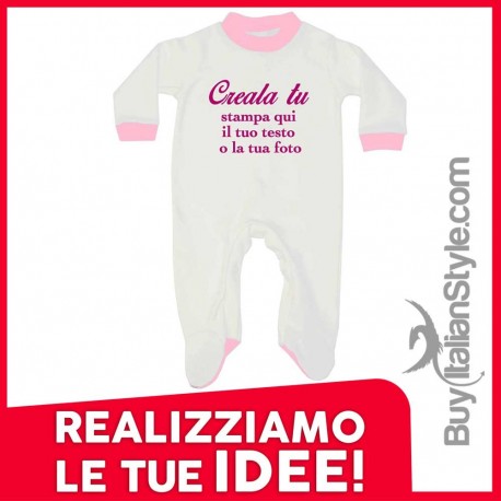 tutine neonato personalizzabile