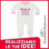 Tutina neonato estiva "personalizzabile"