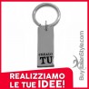 Portachiavi placchetta Personalizzato