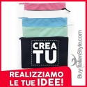Pochette tela personalizzata iniziali