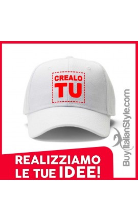 Cappellino visiera personalizzabile