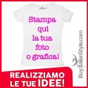 Maglietta bambina personalizzabile