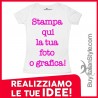 Maglietta bambina personalizzabile