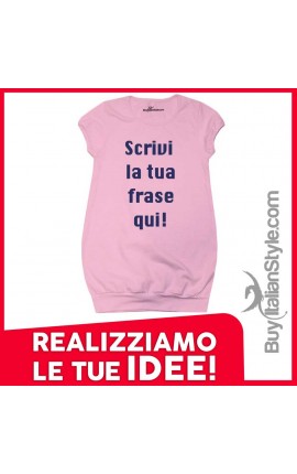 Abitino per neonata e bambina personalizzabile