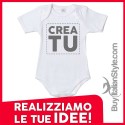 bis body neonato personalizzabile