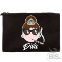 Pochette tela Diva