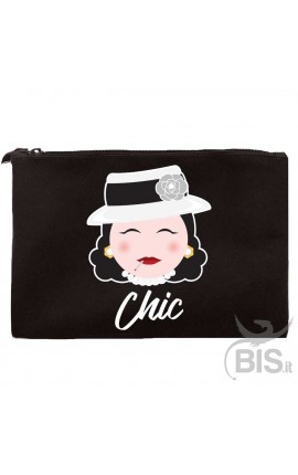 Pochette tela Chic