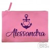 Pochette tela Personalizzabile ancora e nome