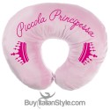 Cuscino allattamento "Piccola Principessa" e cuori