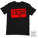 T-shirt uomo "Condannato a nozze"