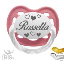 Succhietto cuori bimbo personalizzabile con nome