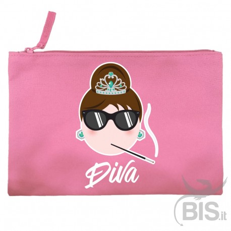 Pochette tela Diva