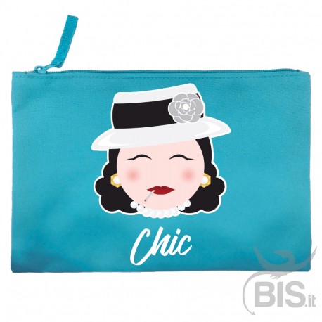 Pochette tela Chic