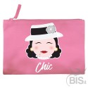 Pochette tela Chic