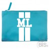 Personalized Canvas Pochette with initials