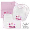 UNICORN Nursery school set  PERSONALIZED  by name