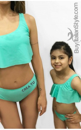 Bikini Volant Donna Personalizzabile