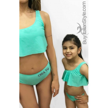 Bikini Volant Donna Personalizzabile