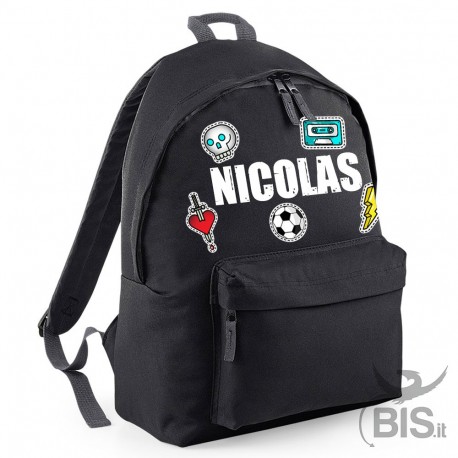 Zaino MAXI BASIC personalizzabile con stiker