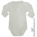 Body colletto neonata manica lunga personalizzabile
