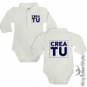 Body polo manica lunga "Personalizzabile"