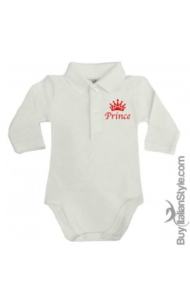 Body polo manica lunga "Prince"