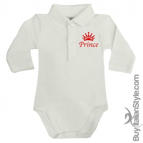 Body polo manica lunga "Prince"