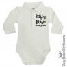 Body neonato polo manica lunga "BELLO & BRAVO"