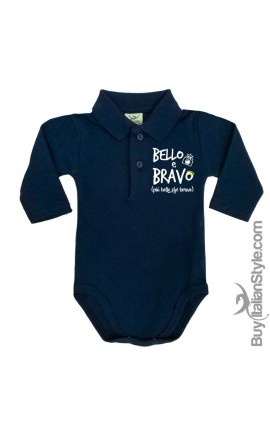 Body polo manica lunga "BASIC"