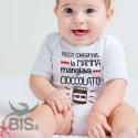 Body per bambini "posso confermare, la mamma mangiava cioccolato per me!"
