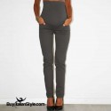 Pantaloni premaman con fascia ALTA elasticizzata