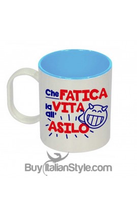 Tazza di plastica infrangibile personalizzabile con nome