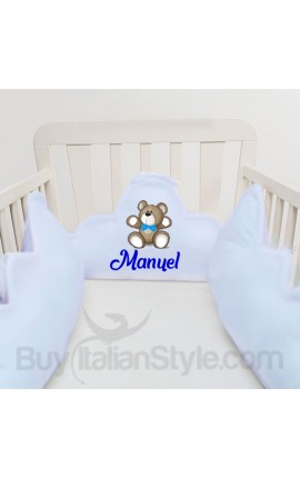 Customizable baby bumper with stars