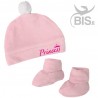 Kit ciniglia scarpine e cappellino "Princess"