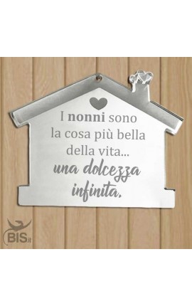 Appendino fuoriporta in plexi "I nonni sono la cosa più bella della vita, una dolcezza infinita"