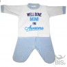 Chenille Baby set"I'm crazy in love with my mom"