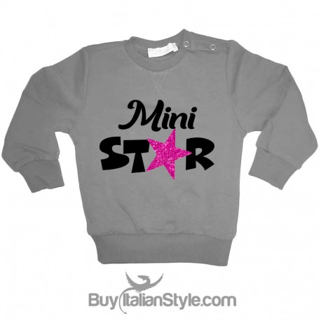 Felpa bambina "Mini star"