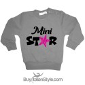 Felpa bambina "Mini star"