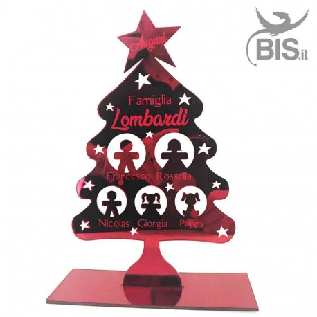 Albero di Natale in plexy personalizzabile