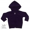 Felpa bimbo/a con zip e cappuccio personalizzabile con testo