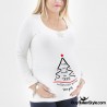 T-shirt premaman "alberello"
