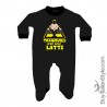 Baby Romper "Only kisses,please"